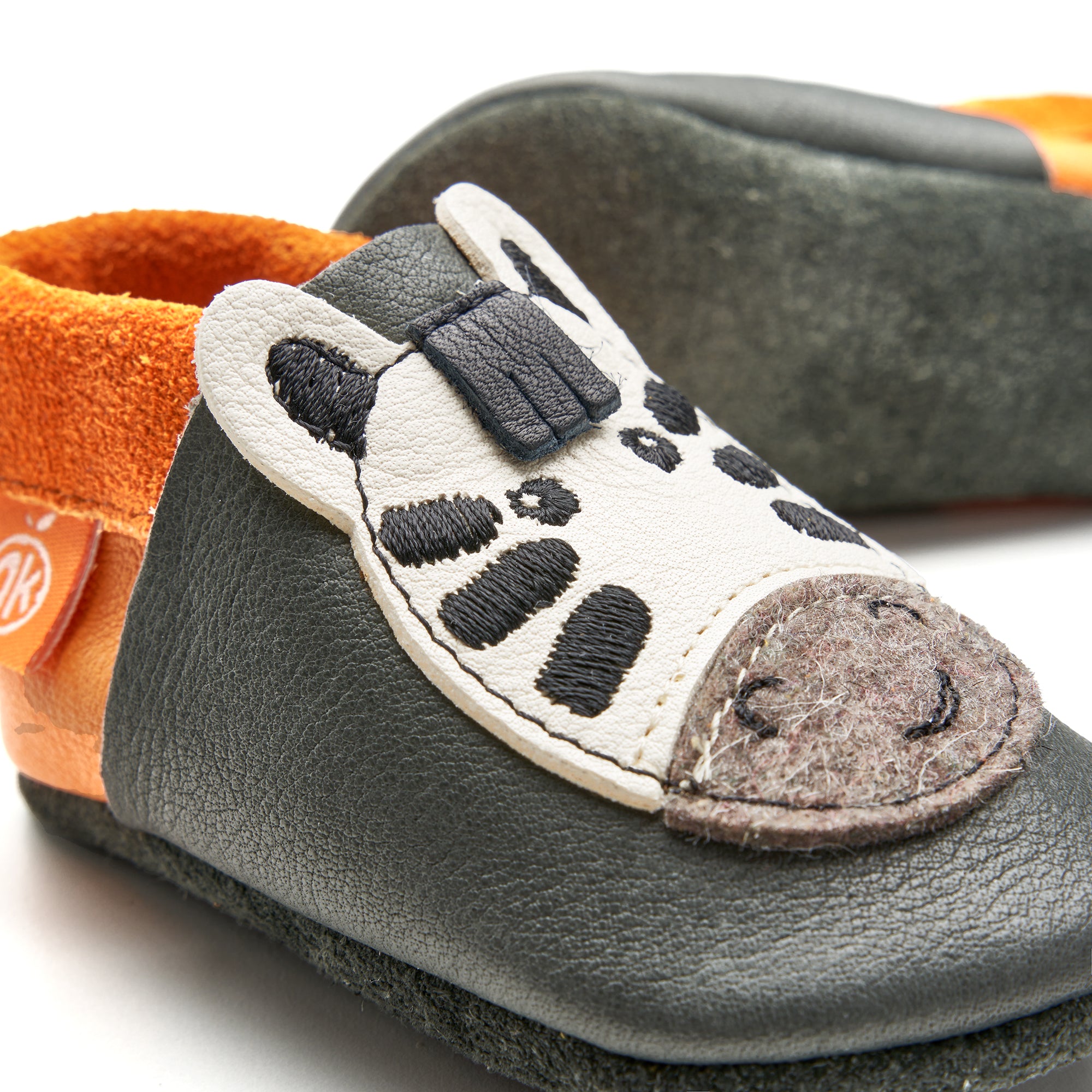 Leder Hausschuhe TIERE