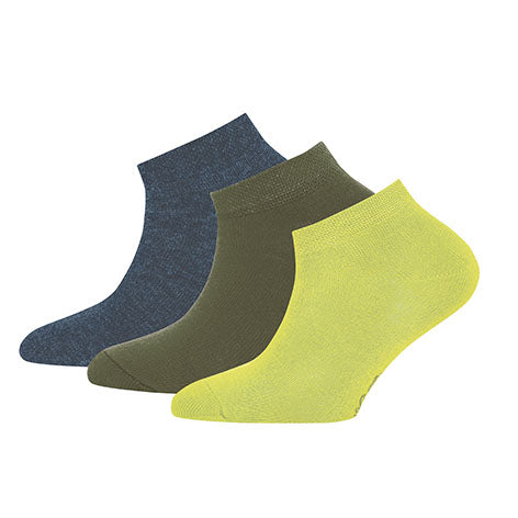 Sneakersocken 3er Pack Uni