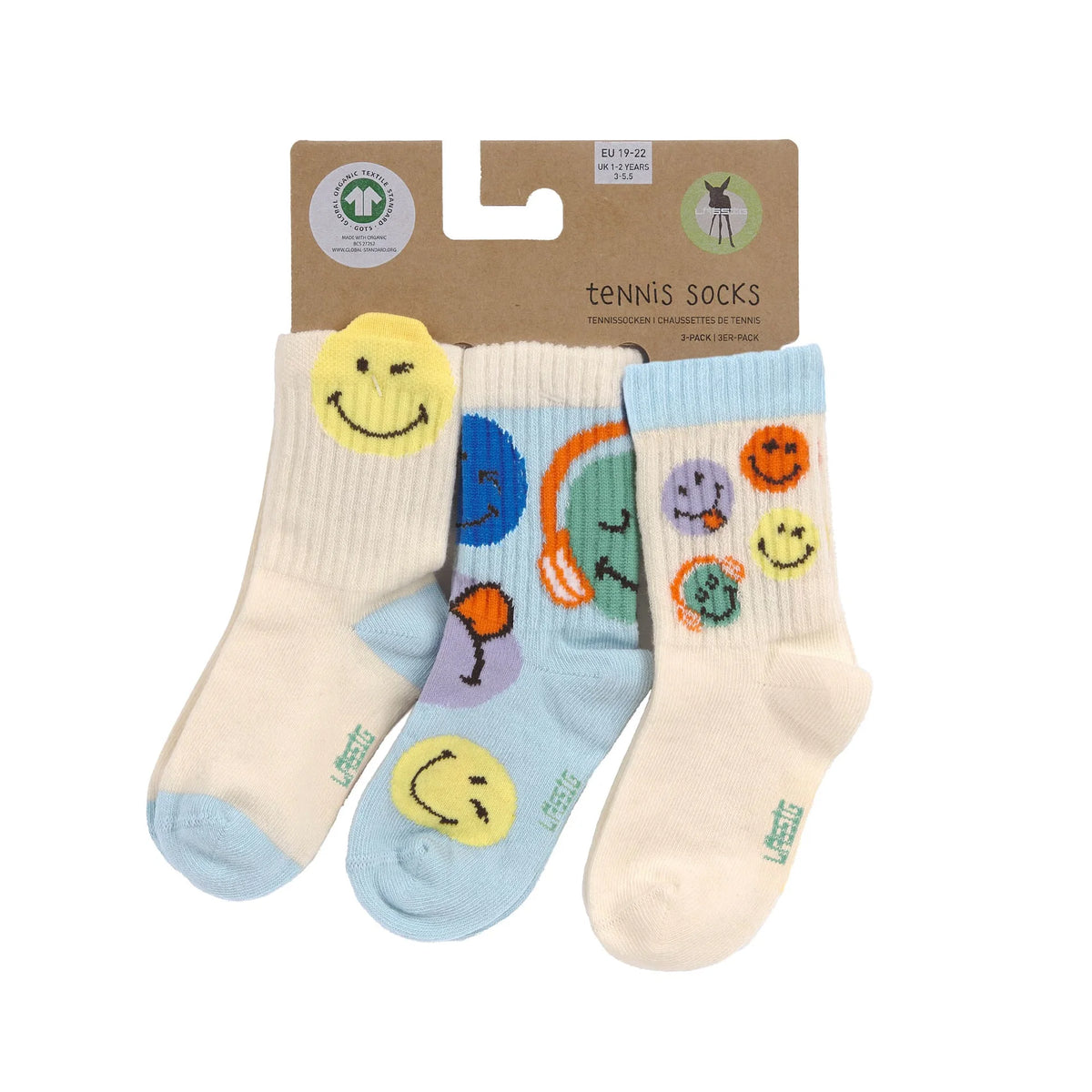 Kinder Socken 3er Set - SmileyWorld®