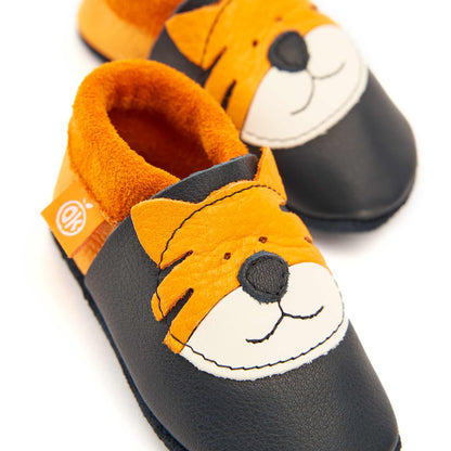 Leder Hausschuhe TIERE