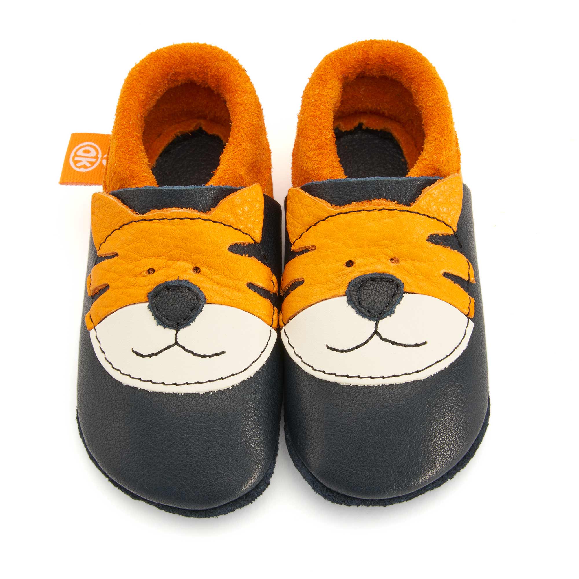 Leder Hausschuhe TIERE