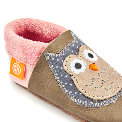 Leder Hausschuhe TIERE