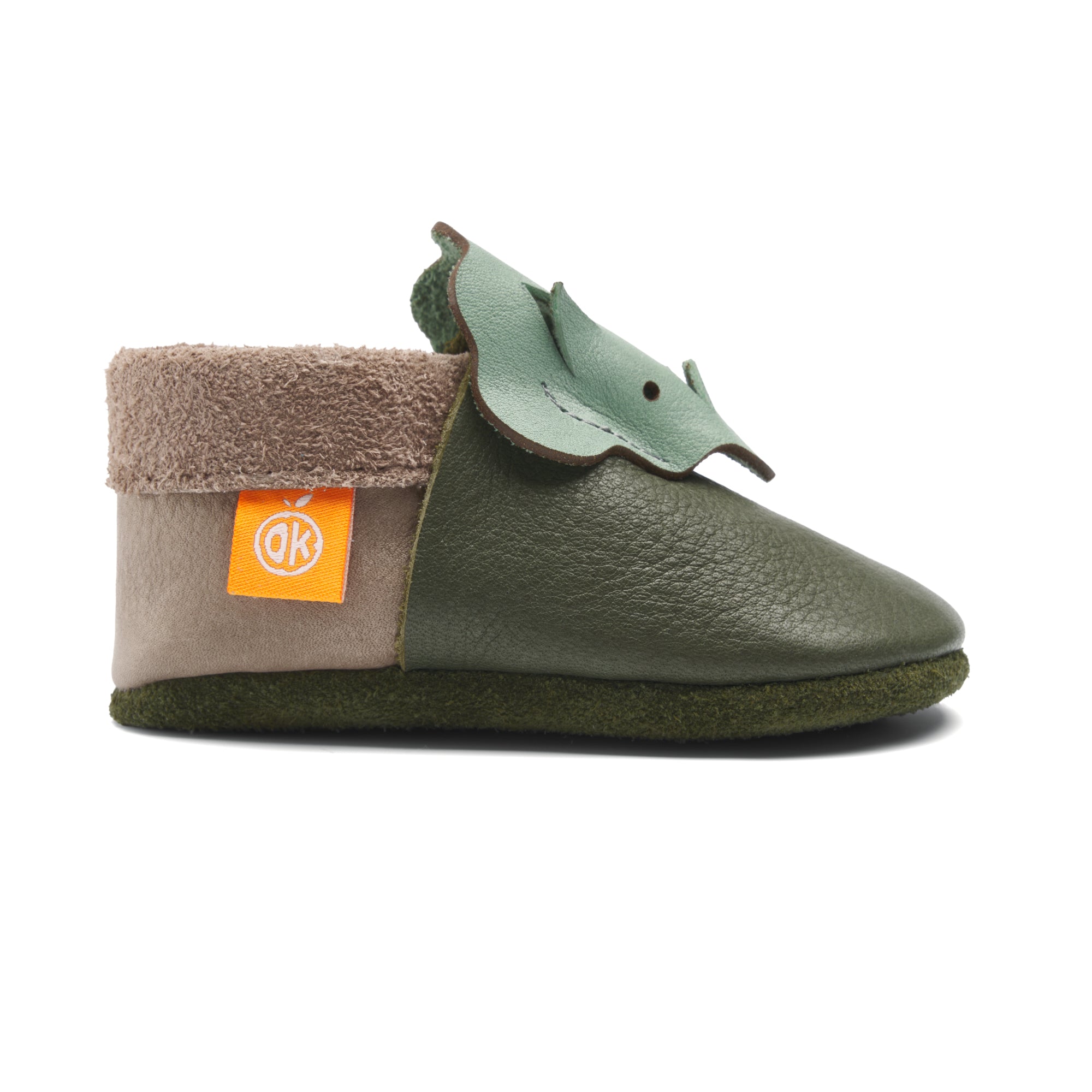 Leder Hausschuhe 3D