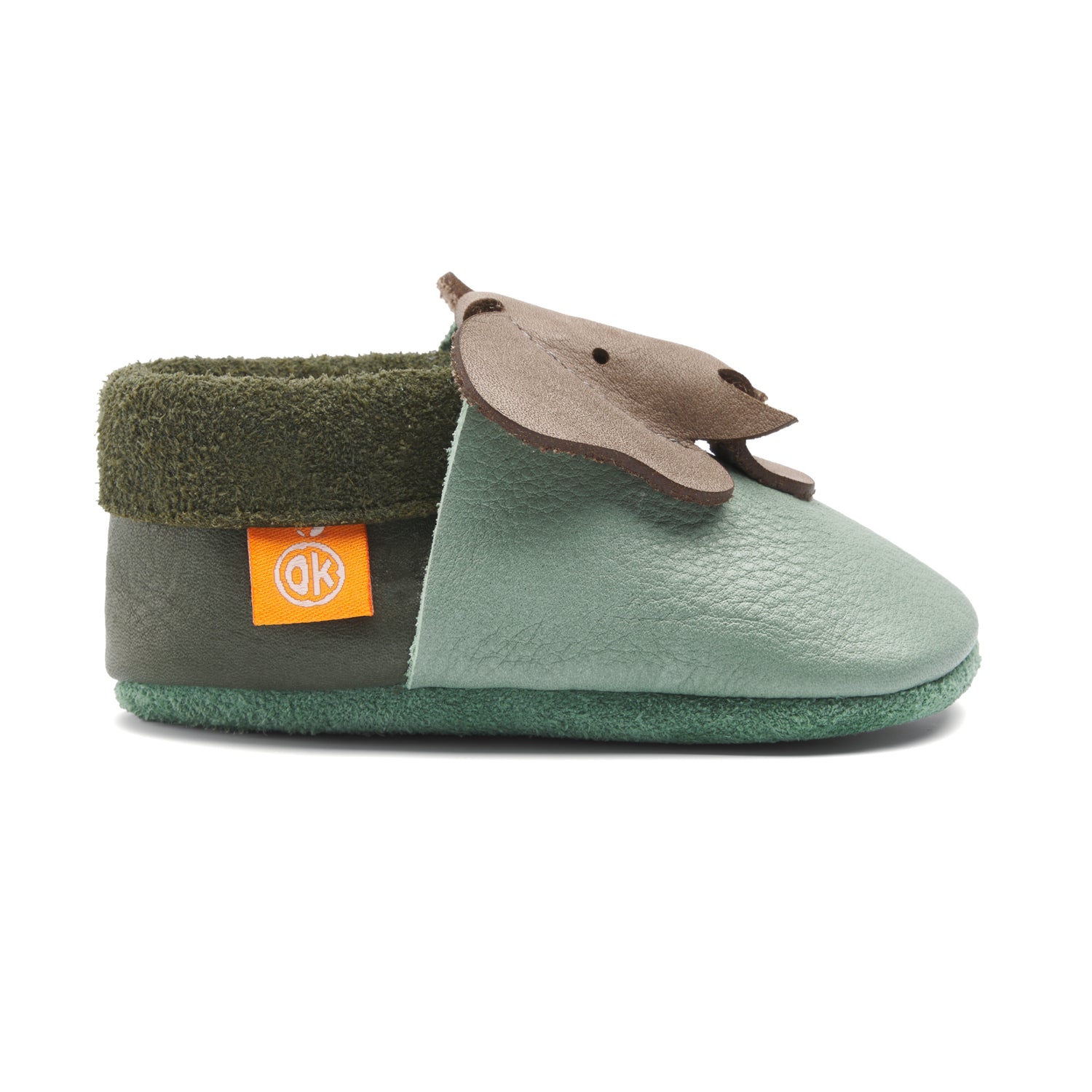 Leder Hausschuhe 3D