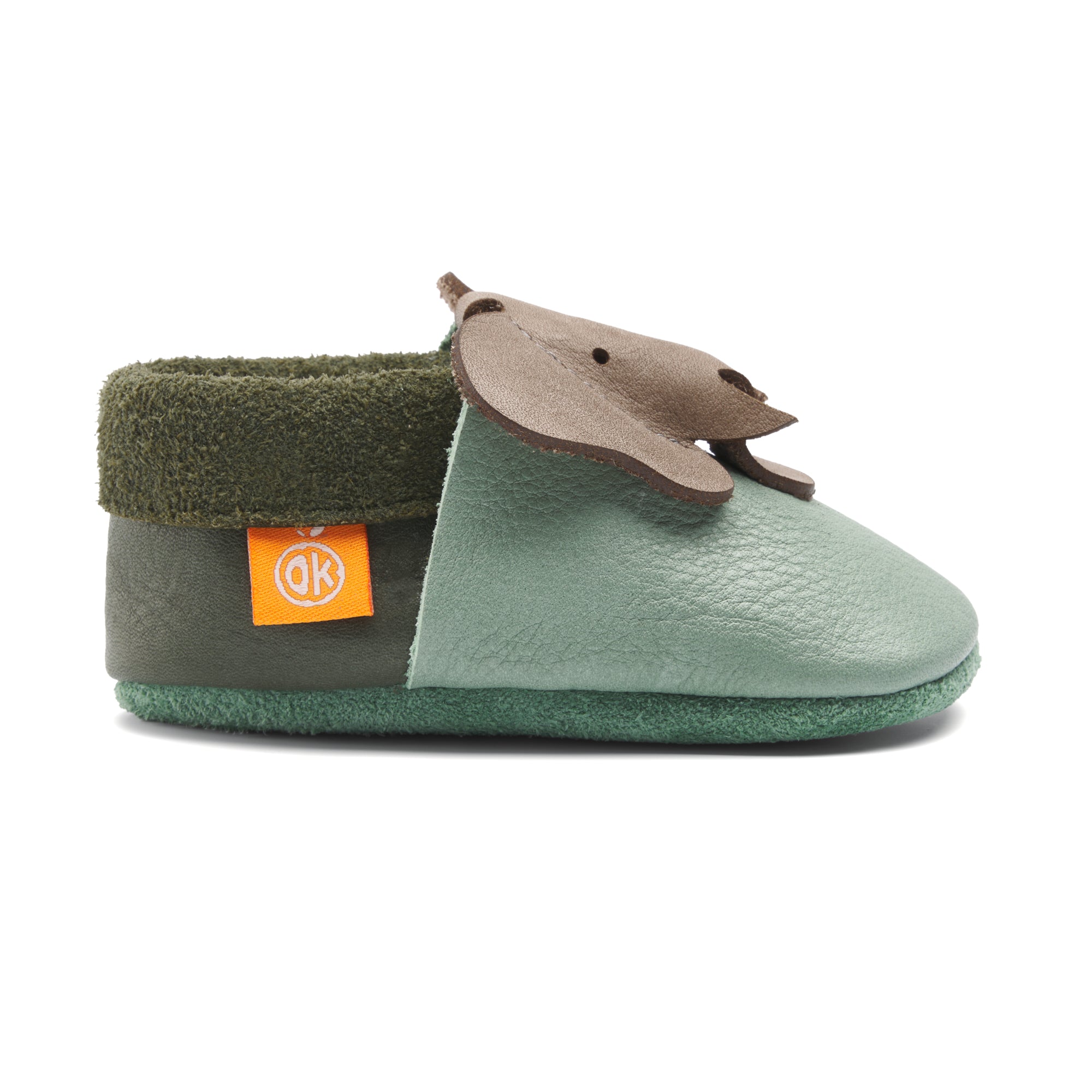 Leder Hausschuhe 3D