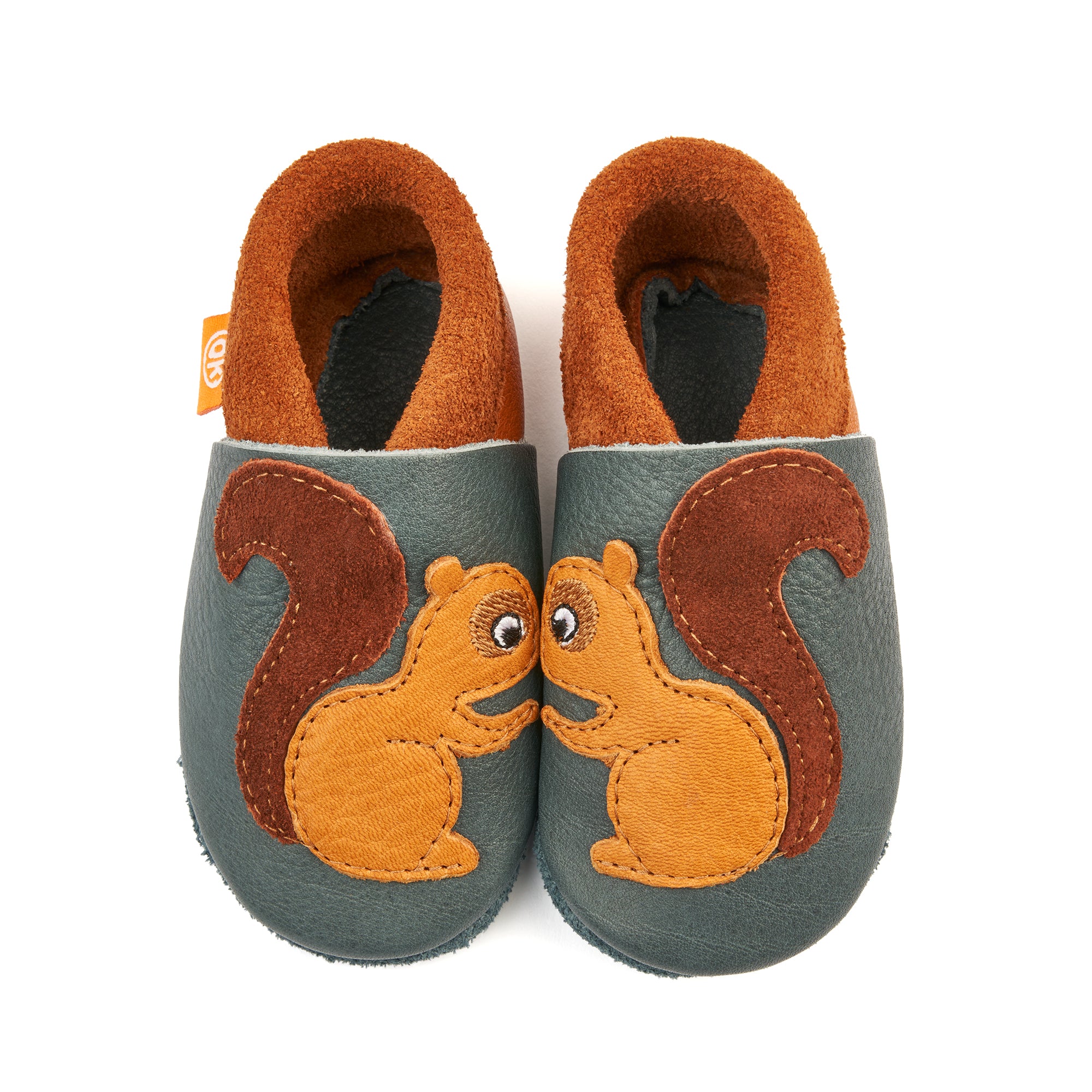 Leder Hausschuhe TIERE