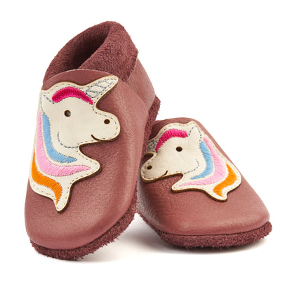 Leder Hausschuhe TIERE