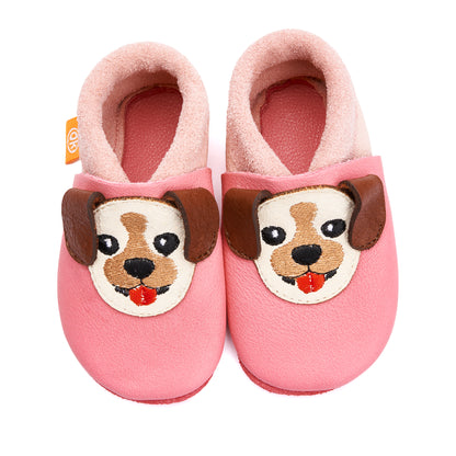 Leder Hausschuhe TIERE