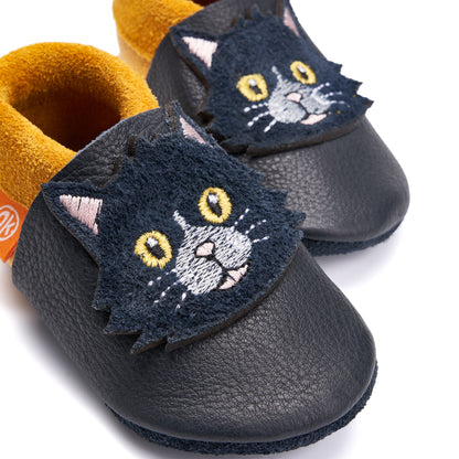 Leder Hausschuhe TIERE